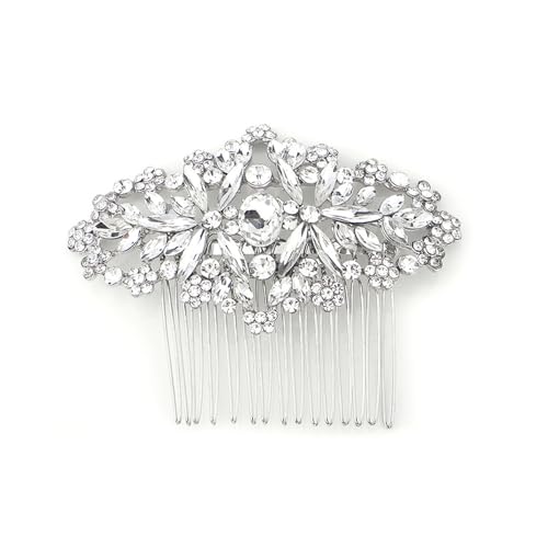 Braut Hochzeit Haarkamm Einfacher Haarkamm for Haare, Brautkopfschmuck, Hochzeit für Frauen und Mädchen von ONDIAN