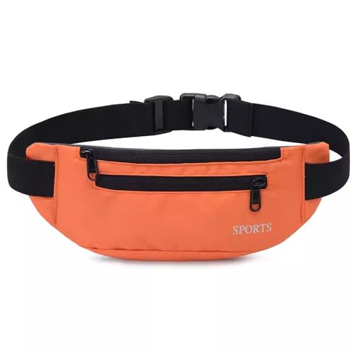 Gürteltasche Herren Herren Slim Waist Pack Reise-Hüfttasche Reisesport Wandern (Farbe : Colour 3, Size : Free Size) von ONDIAN
