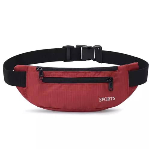 Gürteltasche Herren Herren Slim Waist Pack Reise-Hüfttasche Reisesport Wandern (Farbe : Colour 6, Size : Free Size) von ONDIAN