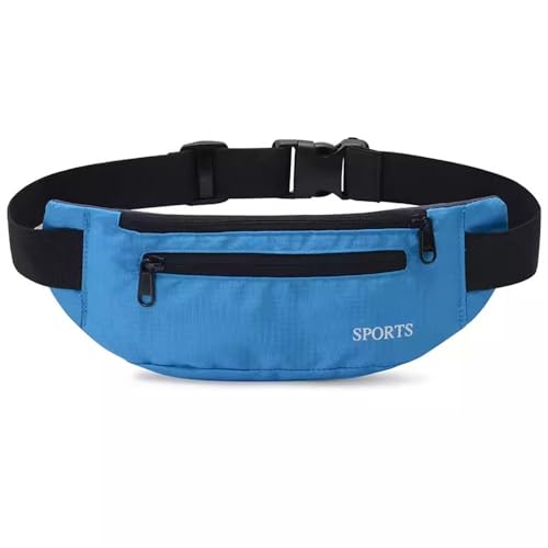 Gürteltasche Herren Herren Slim Waist Pack Reise-Hüfttasche Reisesport Wandern (Farbe : Ms 5, Size : Free Size) von ONDIAN