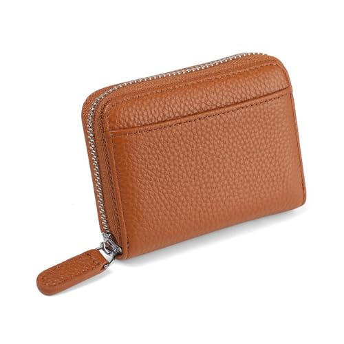 Kreditkartenetui Kartenetui, Kreditkartenetui, Organizer, Kartenetui, Brieftasche, Kartenetui, Bank für Frauen Männer (Farbe : Orange, Size : 11x3.5x8.5cm) von ONDIAN