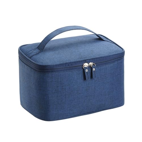 Kulturbeutel Herren-Kulturbeutel aus Oxford-Stoff for Outdoor-Reisen für Männer, Frauen (Farbe : Blau, Size : 24.5x16x13cm) von ONDIAN