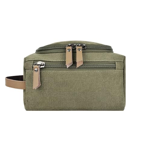 Kulturbeutel Tragbare Business-Kulturtasche aus Segeltuch for Herren, mehrschichtig, for Reisen für Männer, Frauen (Farbe : Colour 4, Size : 24x12.5x16cm) von ONDIAN