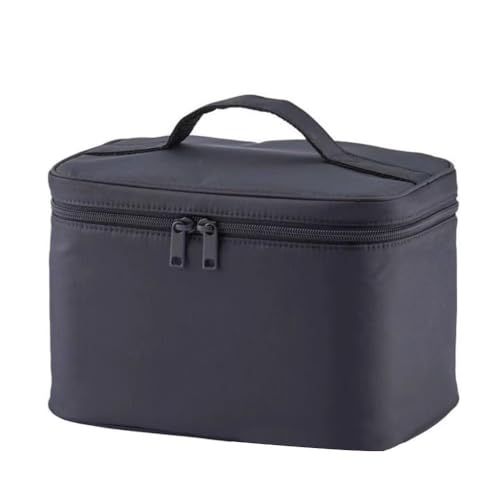 Kulturbeutel Tragbare Kulturtasche for Herren for Geschäftsreisen für Männer, Frauen (Farbe : Black, Size : 20.5x10.5x12cm) von ONDIAN