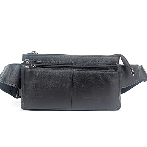 Männer Leder Sling Brust Kreuz Körper Tasche Reise Gürtel Geldbörse Tasche Weiche Einzelne Schulter Messenger Taille Pack Taschen von ONDIAN