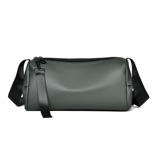 ONDIAN Herren Umhängetasche Umhängetasche for Herren, lässig, einfache Modelle, lässige Herrentaschen Sport im Freien(Farbe:Olive green) von ONDIAN