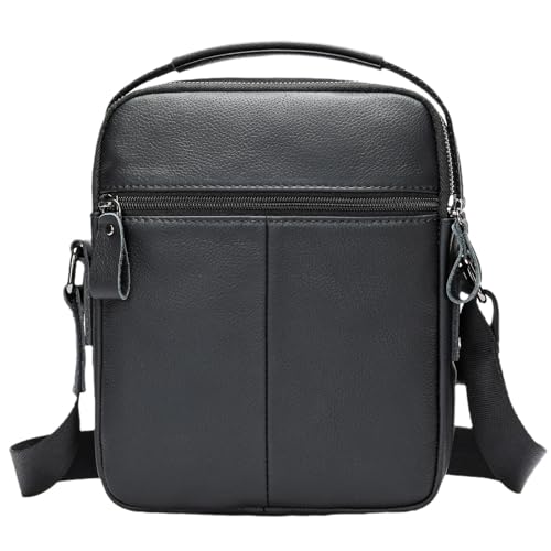 ONDIAN Herren Umhängetasche Herren Umhängetasche Leder Herrentasche Kleiner Rucksack Sommer Umhängetasche Sport im Freien von ONDIAN