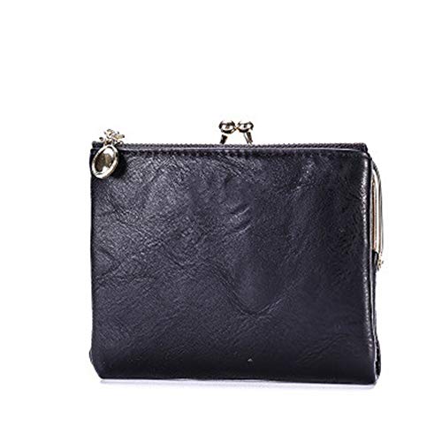 ONDIAN Damen Geldbörse Damen Kurze Geldbörse Retro Multifunktionales Kartenetui Einfache Geldbörse Geldbörse Damen Klein (Farbe : E, Size : 15x10x5cm) von ONDIAN