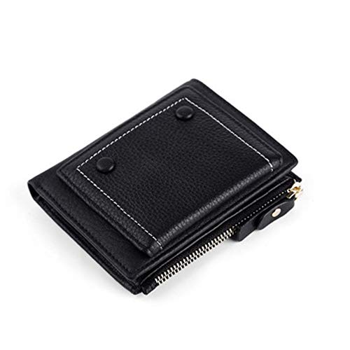 ONDIAN Damen Geldbörse Kleines Portemonnaie for Frauen Kreditkartenetui for Frauen mit RFID-Blockierung Geldbörse Damen Klein (Farbe : B, Size : 14x12x4cm) von ONDIAN