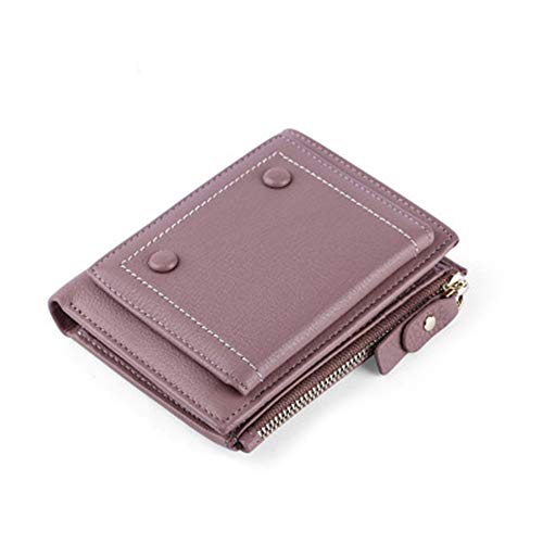 ONDIAN Damen Geldbörse Kleines Portemonnaie for Frauen Kreditkartenetui for Frauen mit RFID-Blockierung Geldbörse Damen Klein (Farbe : D, Size : 14x12x4cm) von ONDIAN