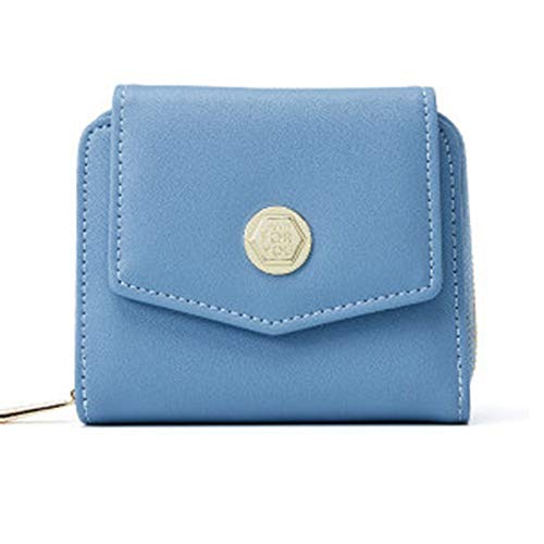 ONDIAN Damen Geldbörse Multifunktions-Mini-Kartenetui, kleine Brieftasche, mehrfarbige Geldbörse Geldbörse Damen Klein (Farbe : E, Size : 11X3X10CM) von ONDIAN