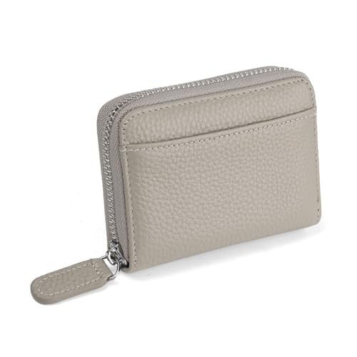 ONDIAN Kreditkartenetui Kartenetui, Kreditkartenetui, Organizer, Kartenetui, Brieftasche, Kartenetui, Bank für Frauen Männer (Farbe : Grey, Size : 10x2.5x8cm) von ONDIAN