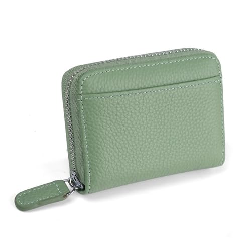 ONDIAN Kreditkartenetui Kartenetui, Kreditkartenetui, Organizer, Kartenetui, Brieftasche, Kartenetui, Bank für Frauen Männer (Farbe : Grün, Size : 10x2.5x8cm) von ONDIAN