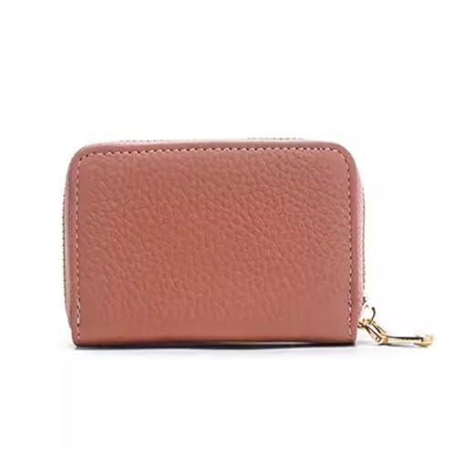 ONDIAN Kreditkartenetui Kartentasche for Damen, Exquisite Kartentasche für Frauen Männer (Farbe : Rosa, Size : 11x3x8cm) von ONDIAN