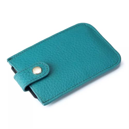 ONDIAN Kreditkartenetui Mini-Kartenetui aus Leder for Damen mit Diebstahlschutz für Frauen Männer (Farbe : Colour 7, Size : 7.5x10.5x0.3cm) von ONDIAN