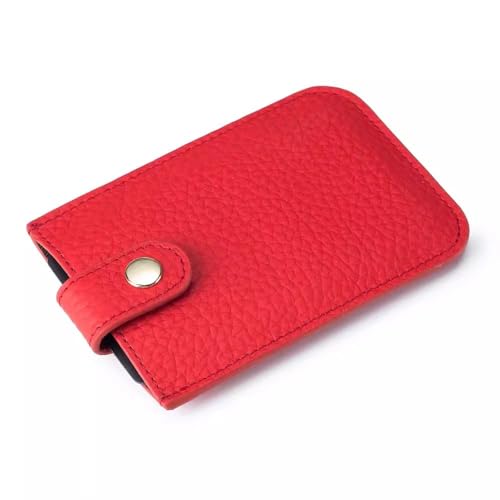 ONDIAN Kreditkartenetui Mini-Kartenetui aus Leder for Damen mit Diebstahlschutz für Frauen Männer (Farbe : Colour 8, Size : 7.5x10.5x0.3cm) von ONDIAN