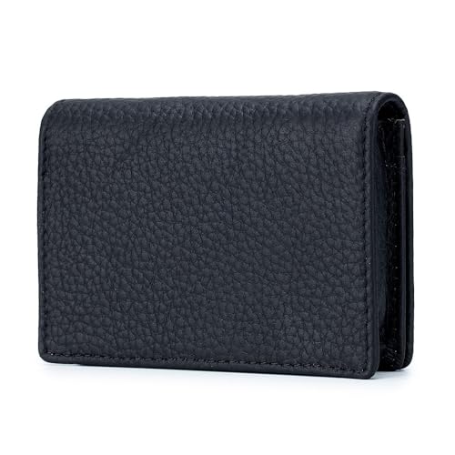 ONDIAN Kreditkartenetui Visitenkartenetui. Lässiges Kartenetui for Damen und Herren für Frauen Männer (Farbe : Black, Size : 8x2.5x10.5cm) von ONDIAN