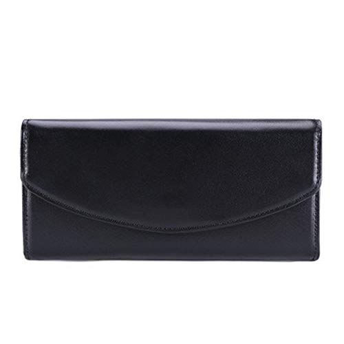 ONDIAN Lange Geldbörse Damen Damen Geldbörse RFID Multi-Card Lange Clutch Bag Geldbörse Damen Geldbörse (Farbe : D, Size : 10x19.5x3cm) von ONDIAN