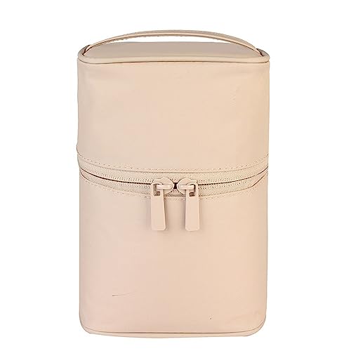 Schminktasche Tragbare Reise-Organizer-Wäsche-Kosmetik-Aufbewahrungstasche for Damen für Frauen Mädchen (Farbe : Rosa, Size : 13x19cm) von ONDIAN