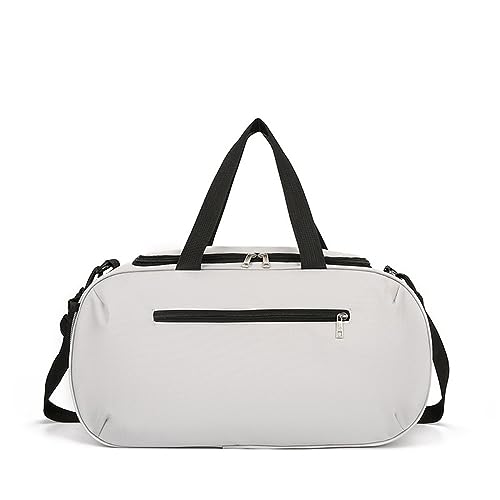 Sporttasche Sport- und Fitnesstasche, tragbare Reisetasche for Männer und Frauen Reisetasche (Farbe : Grey, Size : 52x20x28cm) von ONDIAN