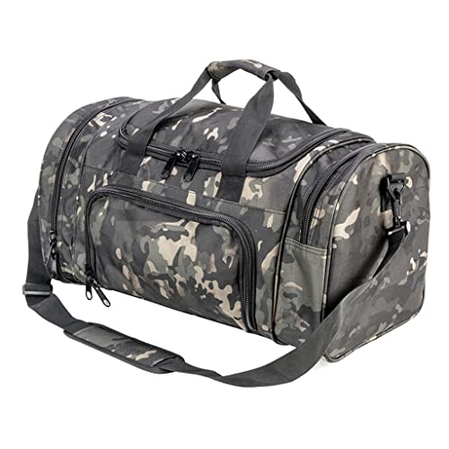 n/a wasserdichte Outdoor-Reise-Sporttasche für Herren und Damen, Sporttaschen für Fitness, Training, Handtasche, Yoga-Matte mit Schuhfach (Farbe: wie abgebildet, Größe: 61 x 25 x 33 cm) von ONDIAN