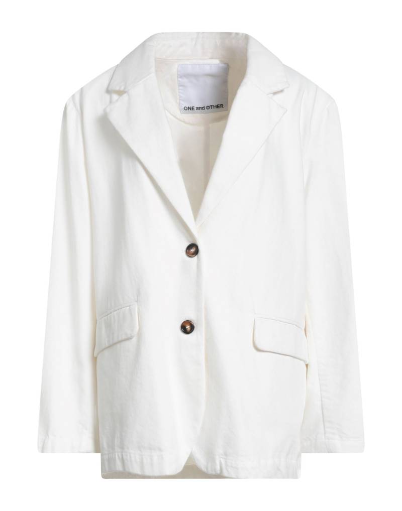 ONE AND OTHER Blazer Damen Off white von ONE AND OTHER