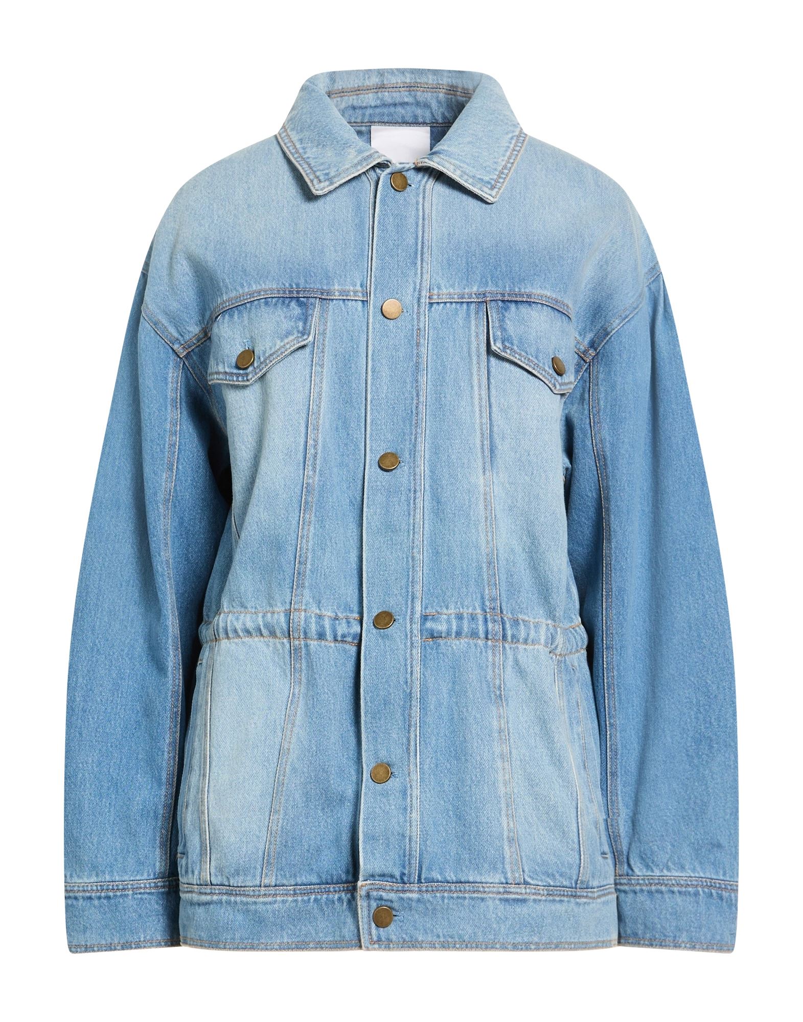 ONE AND OTHER Jeansjacke/-mantel Damen Blau ONE AND OTHER Jeansjacke/-mantel Damen Blau von ONE AND OTHER