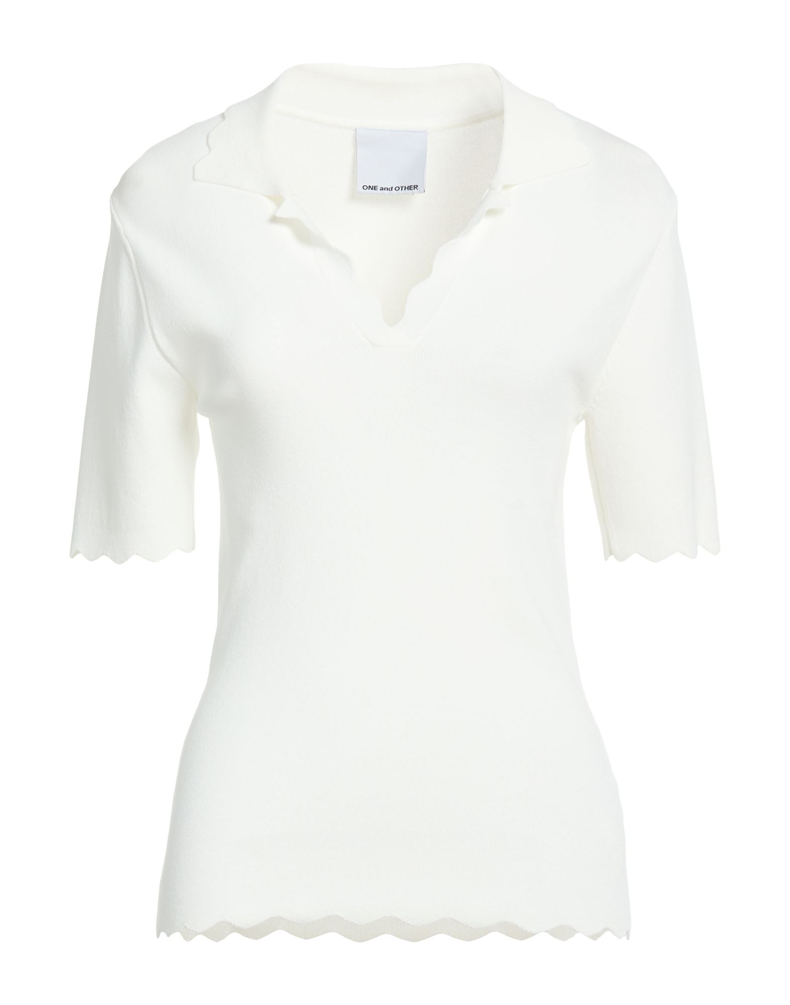 ONE AND OTHER Pullover Damen Weiß von ONE AND OTHER