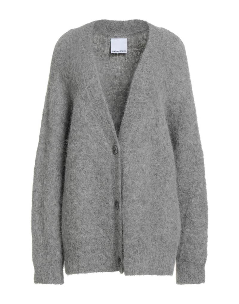 ONE AND OTHER Strickjacke Damen Grau von ONE AND OTHER