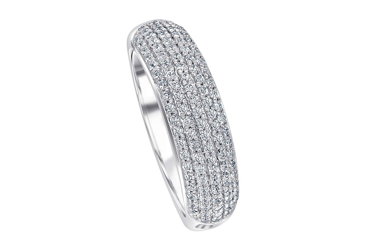 ONE ELEMENT Diamantring 0,31 ct Diamant Brillant Ring aus 585 Weißgold, Damen Gold Schmuck von ONE ELEMENT