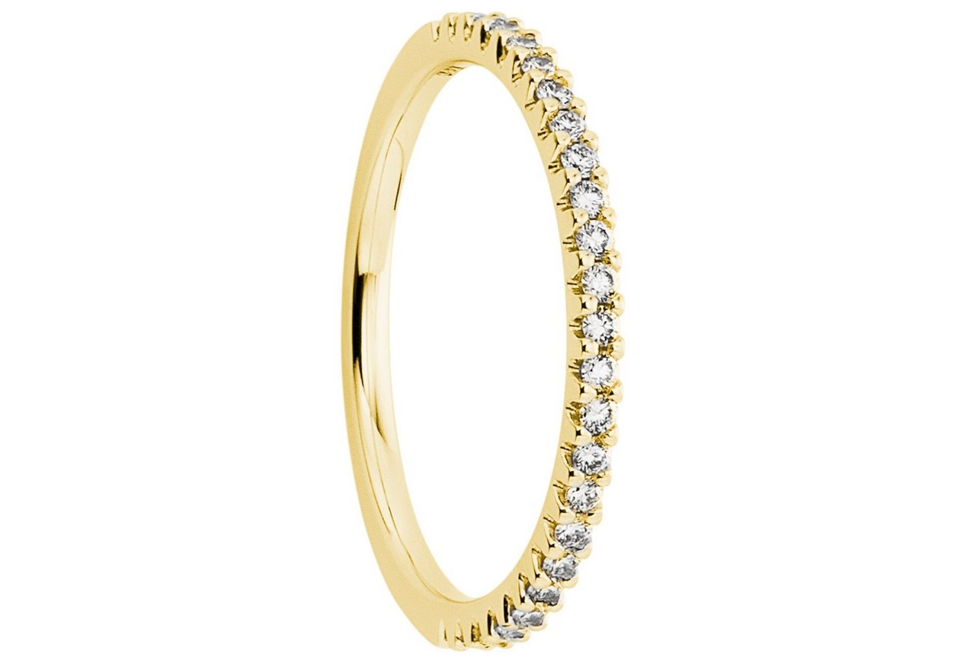 ONE ELEMENT Diamantring 0.25 ct Diamant Brillant Ring aus 585 Gelbgold, Damen Gold Schmuck von ONE ELEMENT