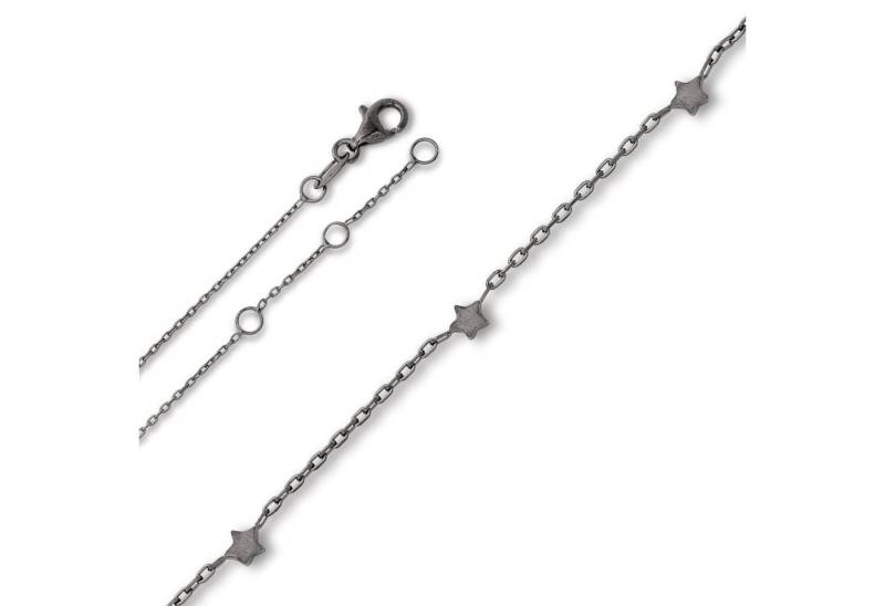 ONE ELEMENT Fußkette Fußkettchen Rundankerkette aus 925 Silber 25 cm, Klassisch & stilvoll – ein Begleiter für viele Anlässe von ONE ELEMENT