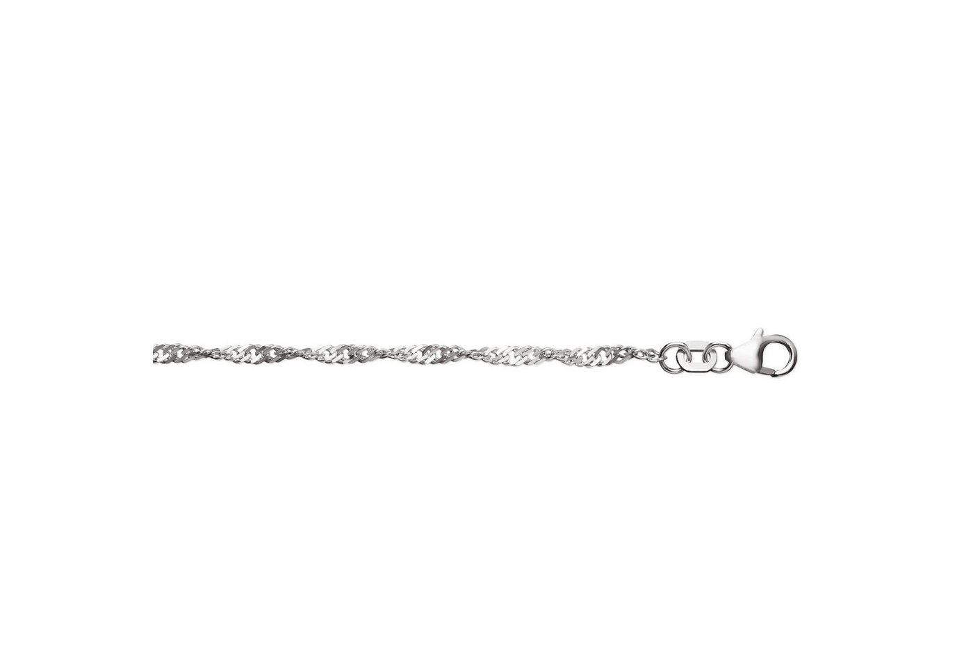 ONE ELEMENT Fußkette Fußkettchen aus 925 Silber 25 cm Ø 2,40 mm mm, Damen Silber Schmuck von ONE ELEMENT