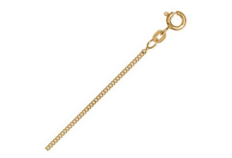 ONE ELEMENT Goldkette Halskette Panzerkette aus 333 Gelbgold Ø 1,4 mm, Damen Gold Schmuck Panzerkette von ONE ELEMENT