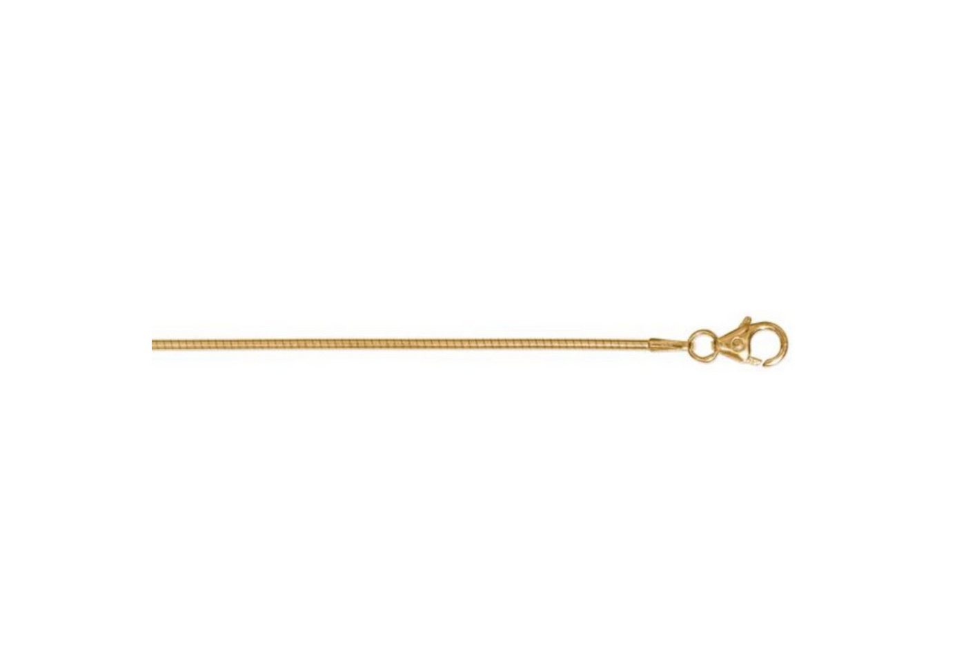 ONE ELEMENT Goldkette Halskette Tonda rund Reif aus 333 Gelbgold Ø 1,2 mm, Damen Gold Schmuck Tonda rund Reif von ONE ELEMENT