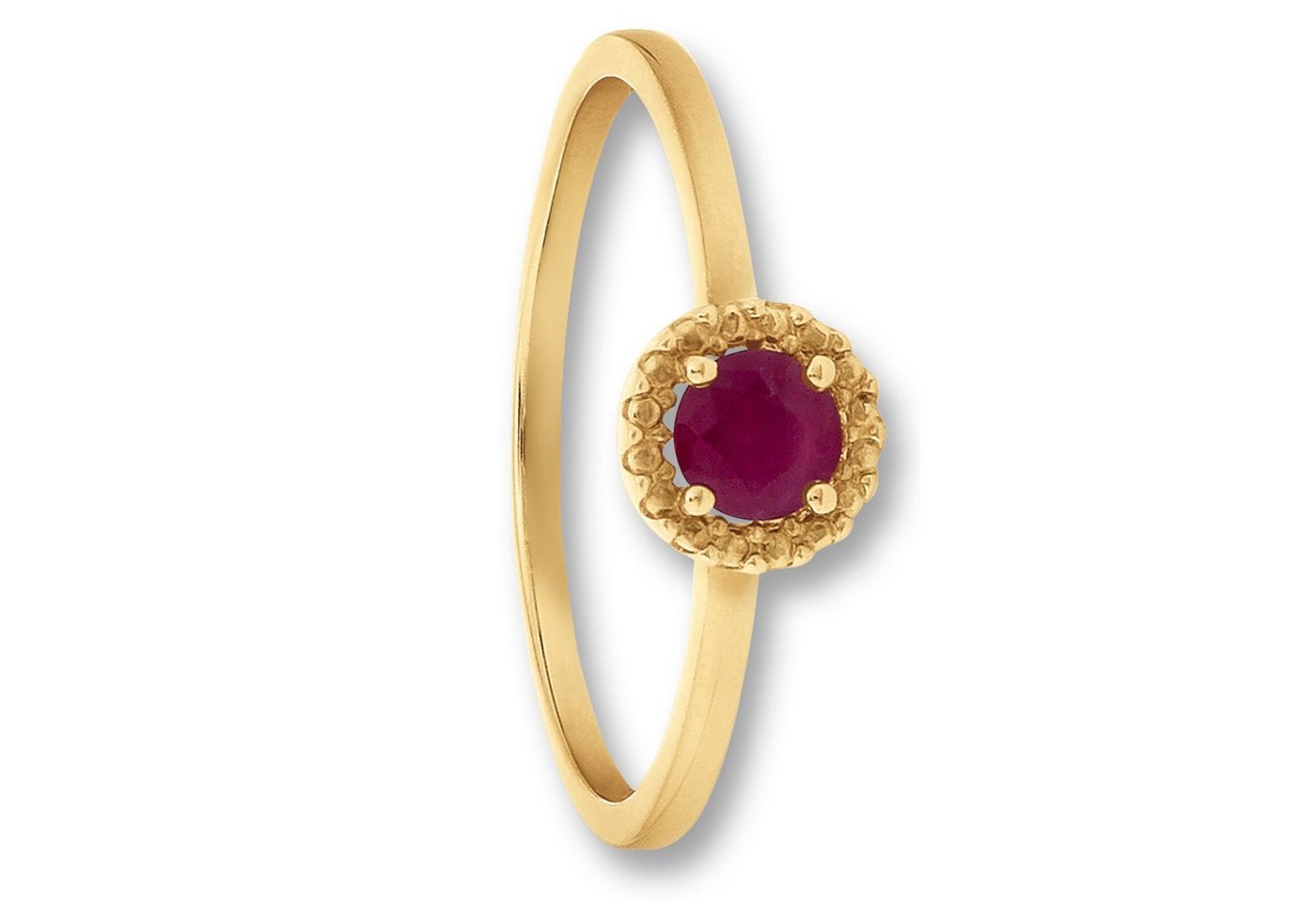 ONE ELEMENT Goldring Rubin Ring aus 333 Gelbgold, Damen Gold Schmuck von ONE ELEMENT