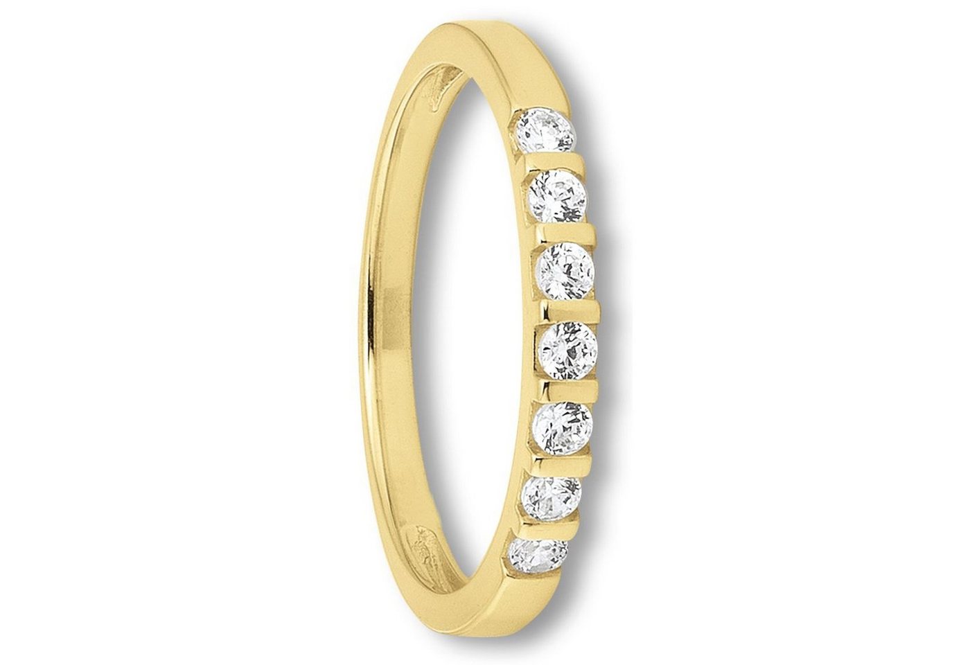 ONE ELEMENT Goldring Zirkonia Ring aus 333 Gelbgold, Damen Gold Schmuck von ONE ELEMENT