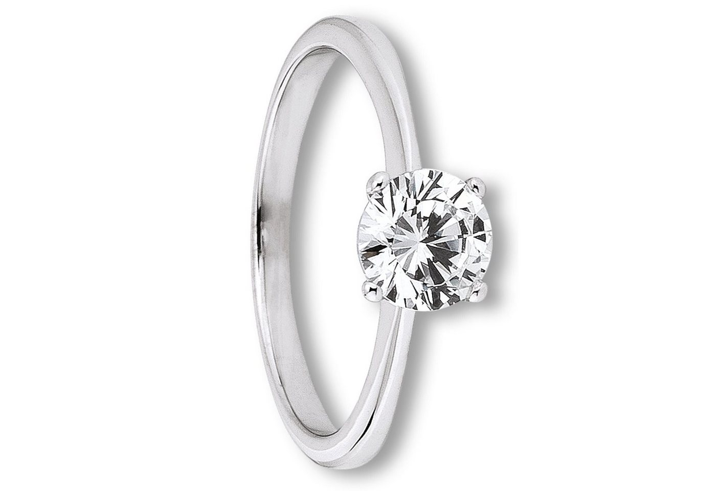 ONE ELEMENT Goldring Zirkonia Ring aus 333 Weißgold Zirkonia Ring aus 333 Weißgold, stilvoll & feminin – für die besonderen Augenblicke von ONE ELEMENT