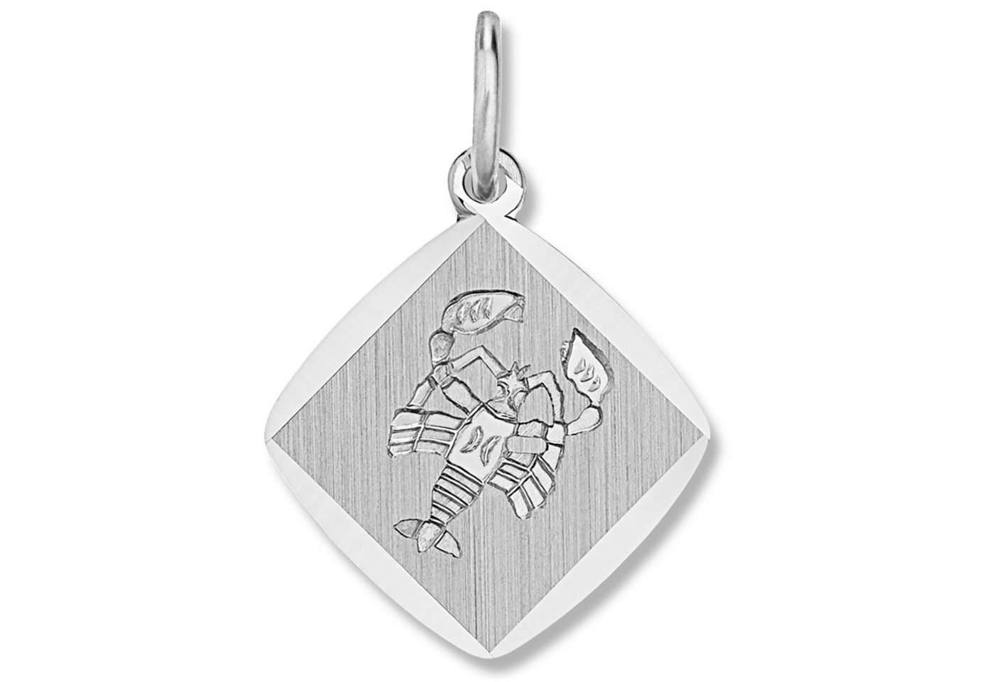 ONE ELEMENT Kette mit Anhänger Krebs Sternzeichen Anhänger aus 925 Silber, Schmuckset - Set mit verstellbarer Halskette von ONE ELEMENT