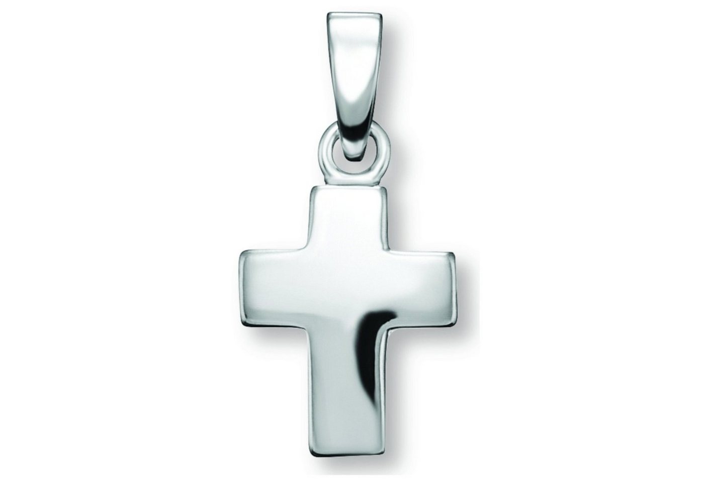 ONE ELEMENT Kette mit Anhänger Kreuz Anhänger aus 925 Silber, Schmuckset - Set mit verstellbarer Halskette von ONE ELEMENT