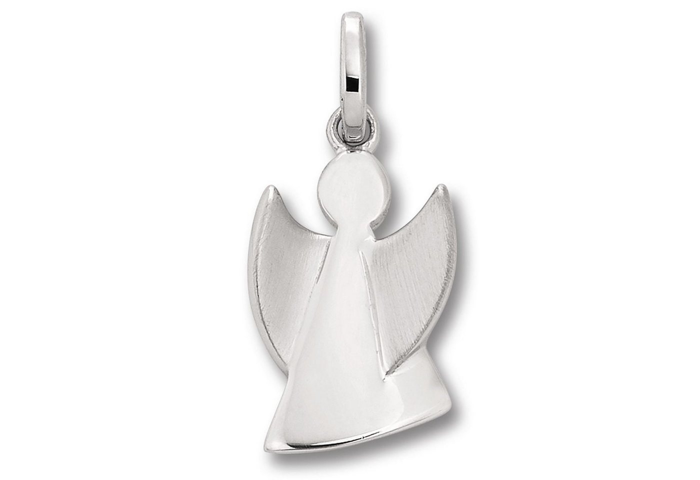 ONE ELEMENT Kette mit Anhänger Schmuckset - Set mit Halskette Engel Anhänger aus 925 Silber, Damen Schmuckset - Set mit verstellbarer Halskette von ONE ELEMENT