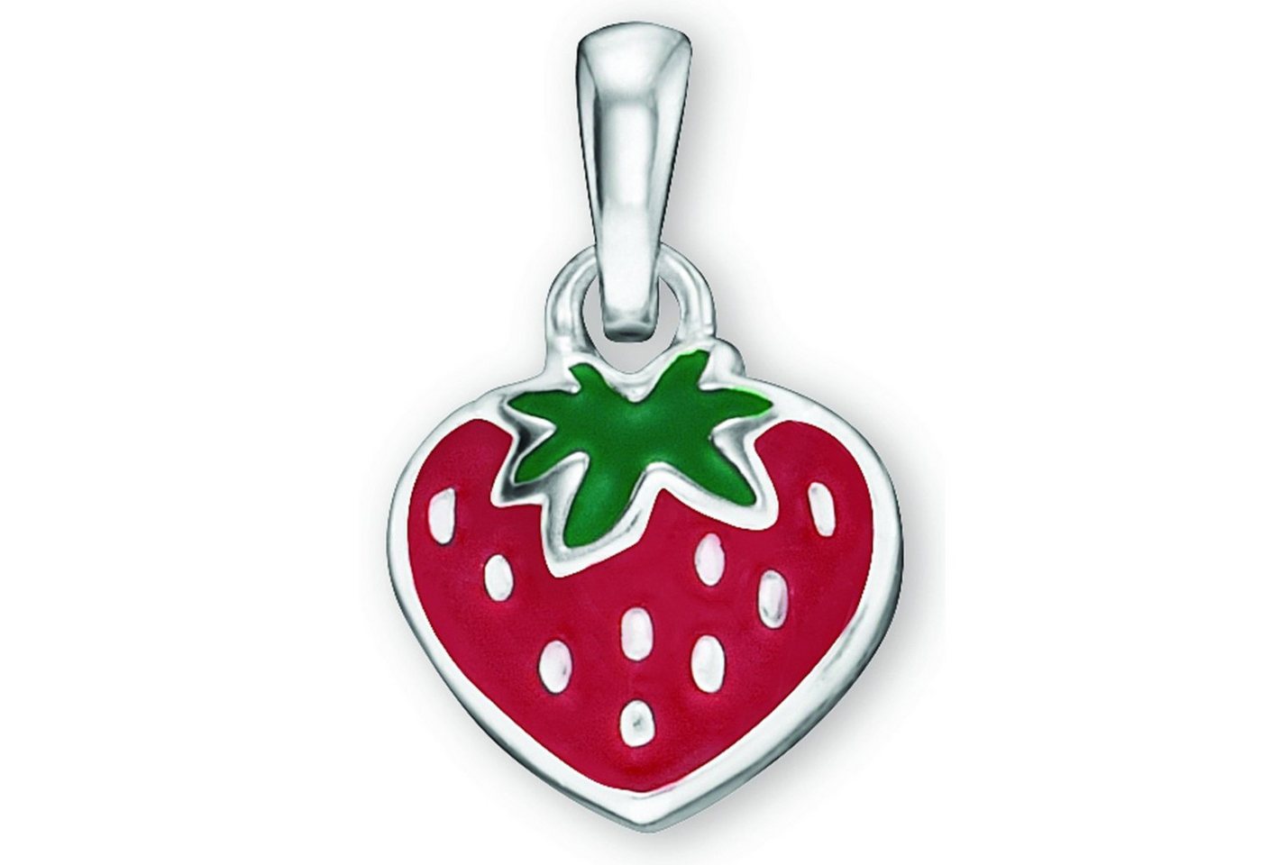 ONE ELEMENT Kette mit Anhänger Schmuckset - Set mit Halskette Erdbeere Anhänger aus 925 Silber, Bedeutungsvoll & zeitlos – ein Begleiter mit Persönlichkeit von ONE ELEMENT