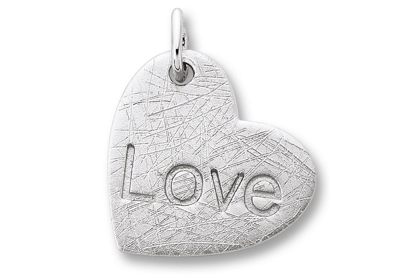 ONE ELEMENT Kette mit Anhänger Schmuckset - Set mit Halskette Herz Herz Anhänger aus 925 Silber, Herz mit Bedeutung – eine feine Geschenkidee für viele Anlässe von ONE ELEMENT