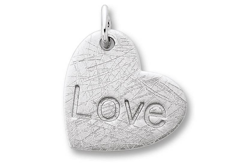 ONE ELEMENT Kette mit Anhänger Schmuckset - Set mit Halskette Herz Herz Anhänger aus 925 Silber, Herz mit Bedeutung – eine feine Geschenkidee für viele Anlässe von ONE ELEMENT