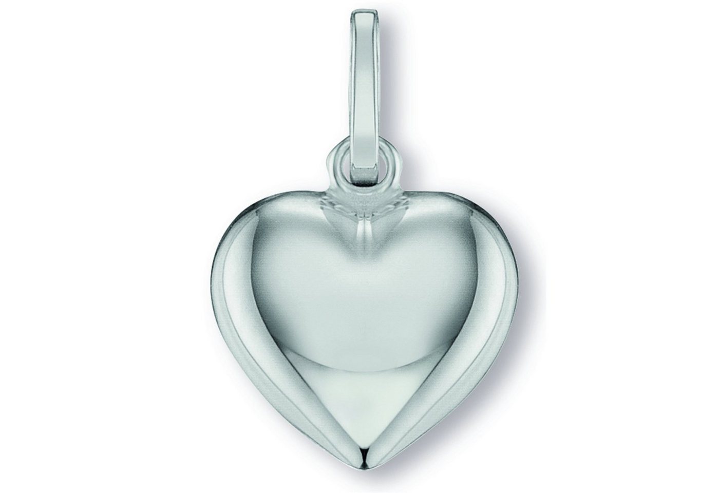 ONE ELEMENT Kette mit Anhänger Schmuckset - Set mit Halskette Herz Herz Anhänger aus 925 Silber, Damen Schmuckset - Set mit verstellbarer Halskette von ONE ELEMENT