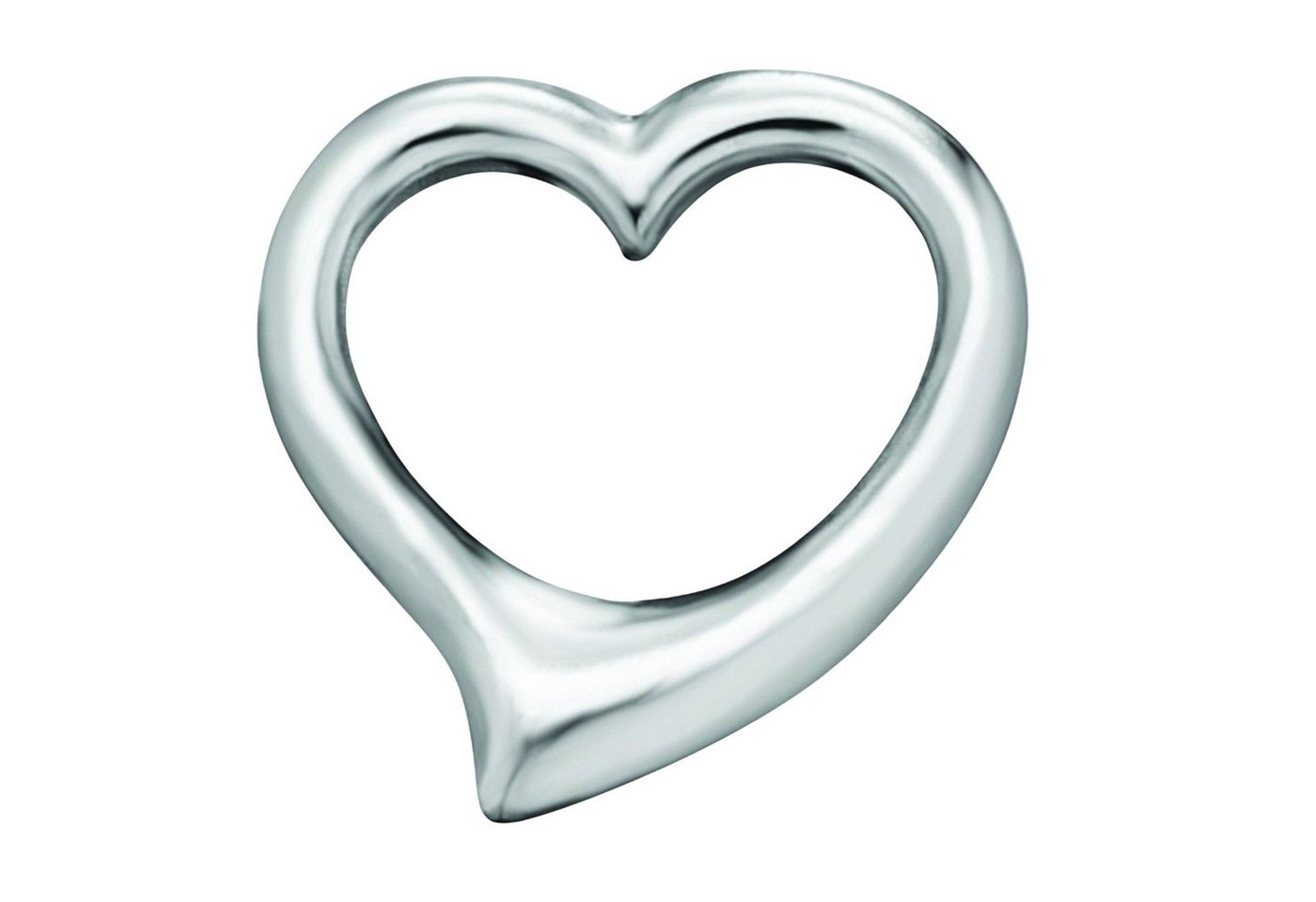 ONE ELEMENT Kette mit Anhänger Schmuckset - Set mit Halskette Herz Herz Anhänger aus 925 Silber, Damen Schmuckset - Set mit verstellbarer Halskette von ONE ELEMENT