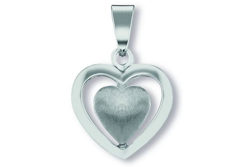 ONE ELEMENT Kette mit Anhänger Schmuckset - Set mit Halskette Herz Herz Anhänger aus 925 Silber, Ein Geschenk von Herzen – zart, elegant & voller Symbolik von ONE ELEMENT