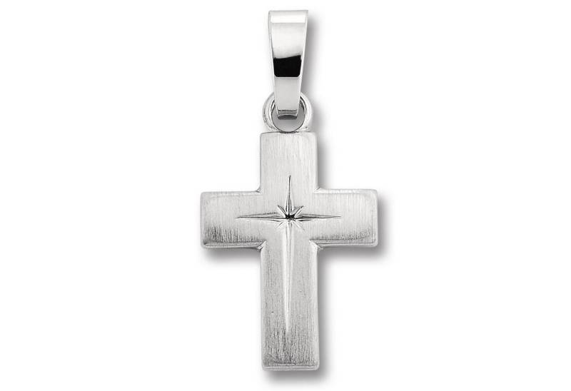 ONE ELEMENT Kette mit Anhänger Schmuckset - Set mit Halskette Kreuz Anhänger aus 925 Silber, Fein gefertigt – ein Zeichen mit besonderer Bedeutung von ONE ELEMENT