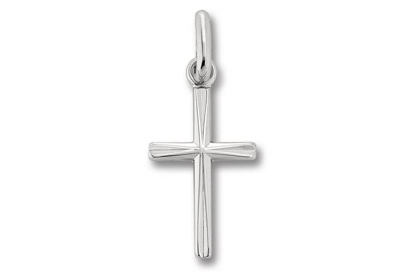 ONE ELEMENT Kette mit Anhänger Schmuckset - Set mit Halskette Kreuz Anhänger aus 925 Silber, Damen Schmuckset - Set mit verstellbarer Halskette von ONE ELEMENT