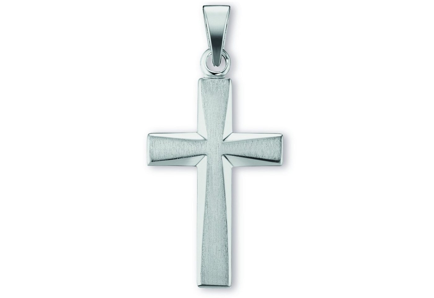 ONE ELEMENT Kette mit Anhänger Schmuckset - Set mit Halskette Kreuz Anhänger aus 925 Silber, Damen Schmuckset - Set mit verstellbarer Halskette von ONE ELEMENT